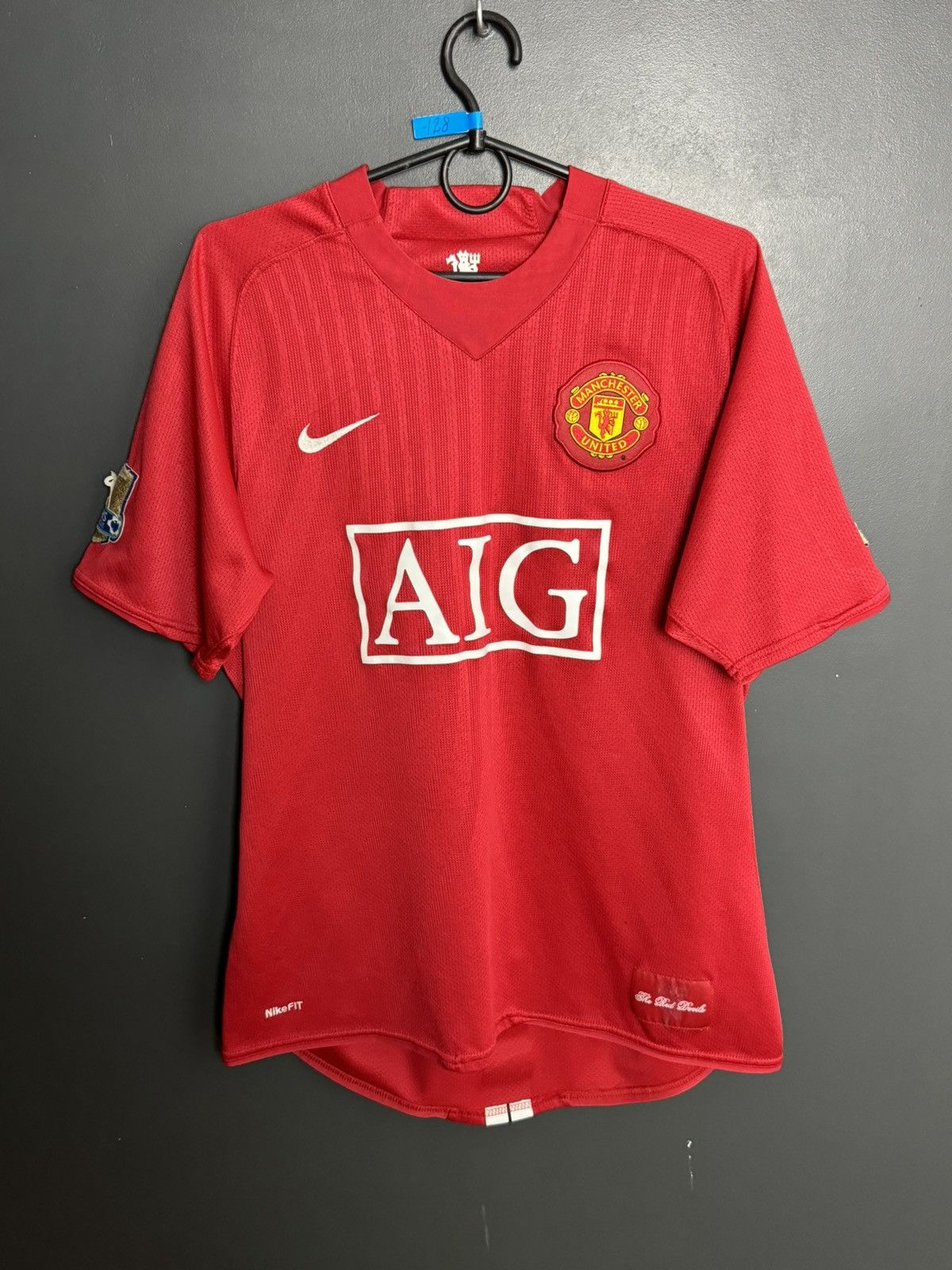 Nike Manchester United 07/09 Home Giggs Football Jersey Size US M / EU 48-50 / 2 - 2 Thumbnail