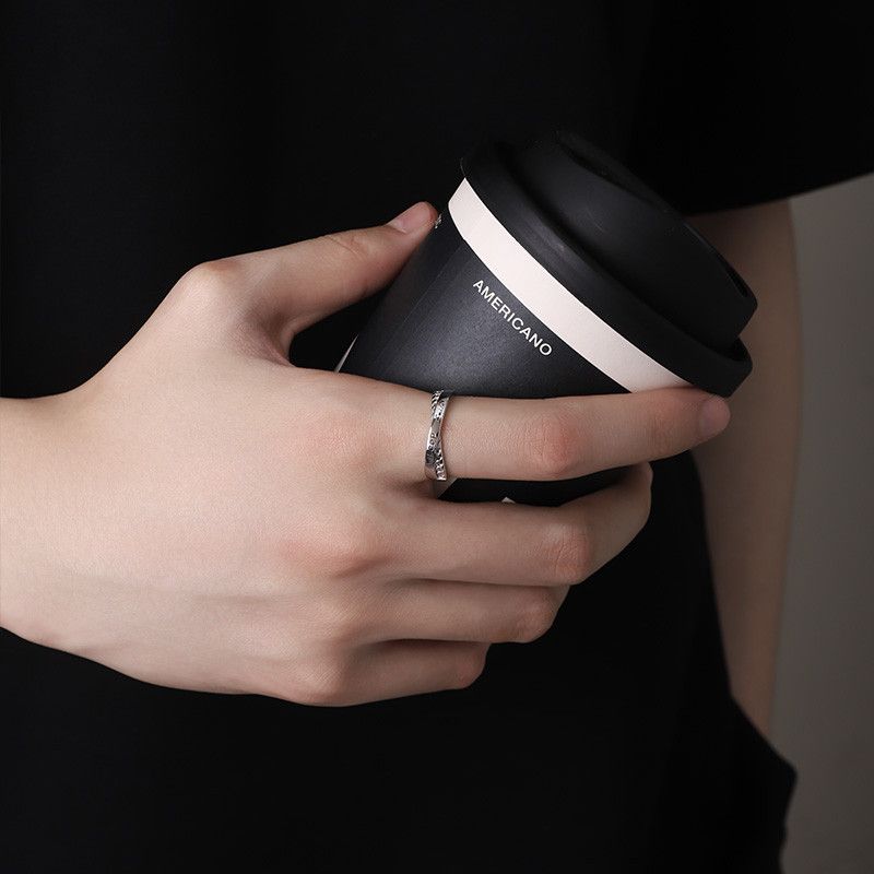 Jewelry Matchless Jewelry Rings Open Size Chrome Ring (Size 7-13) Size ONE SIZE - 1 Thumbnail