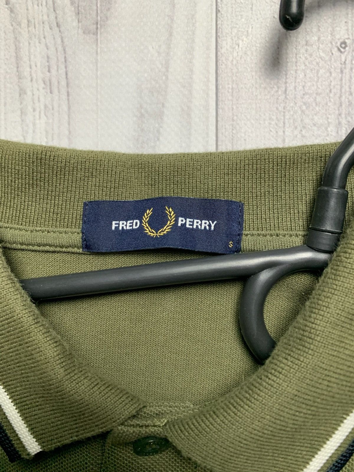 Fred Perry Vintage Fred Perry polo olive size S khaki Size US S / EU 44-46 / 1 - 5 Thumbnail