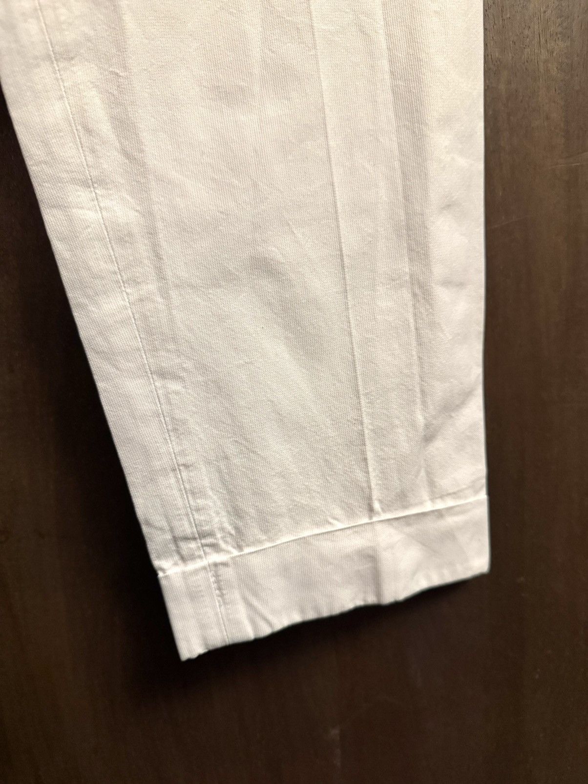 Haider Ackermann haider ackermann white cropped pants 36 Size 26" / US 2 / IT 38 - 9 Thumbnail