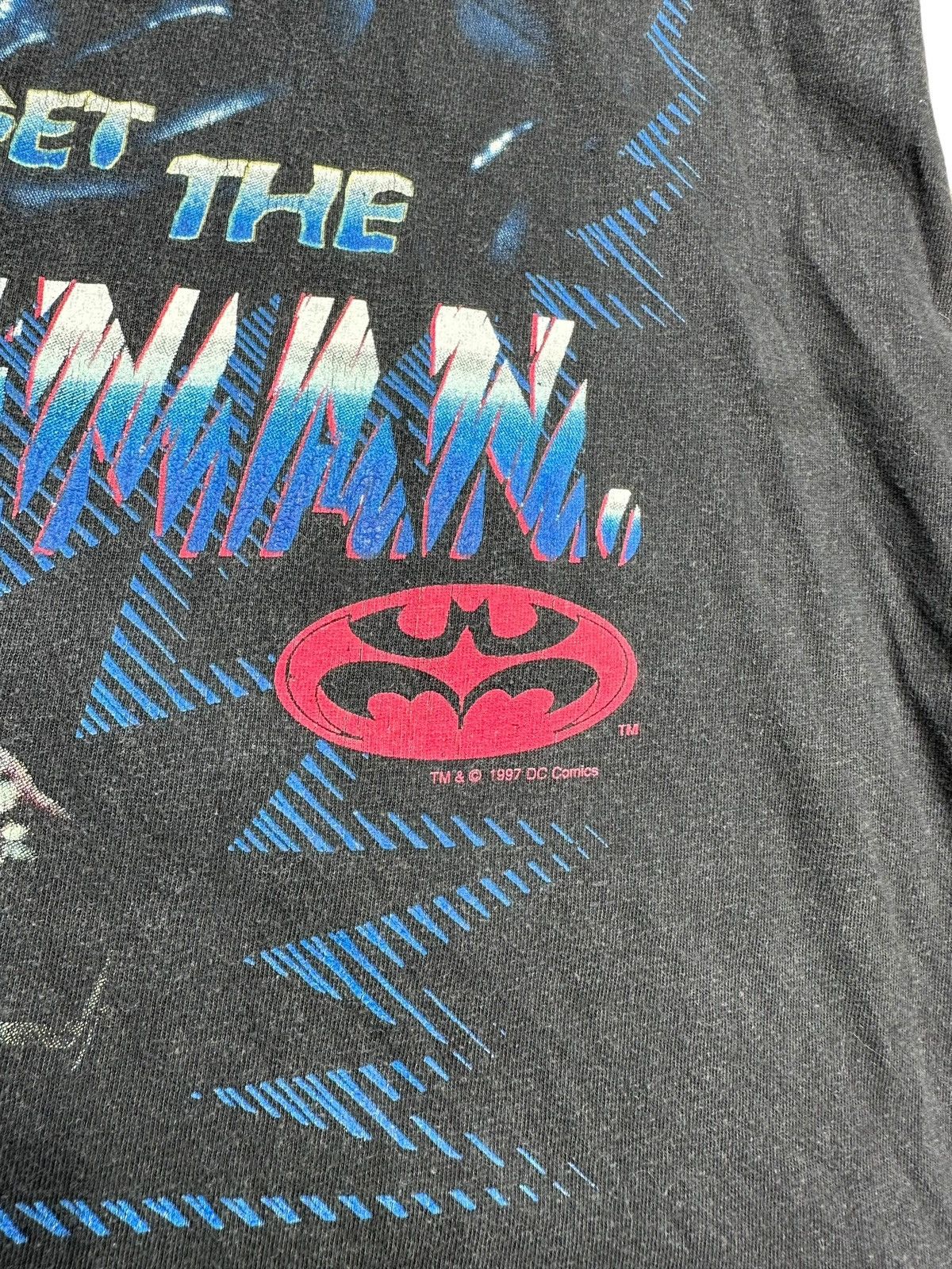 DC Comics × Vintage Vintage 90s Batman Mr. Freeze Shirt Size US L / EU 52-54 / 3 - 4 Thumbnail