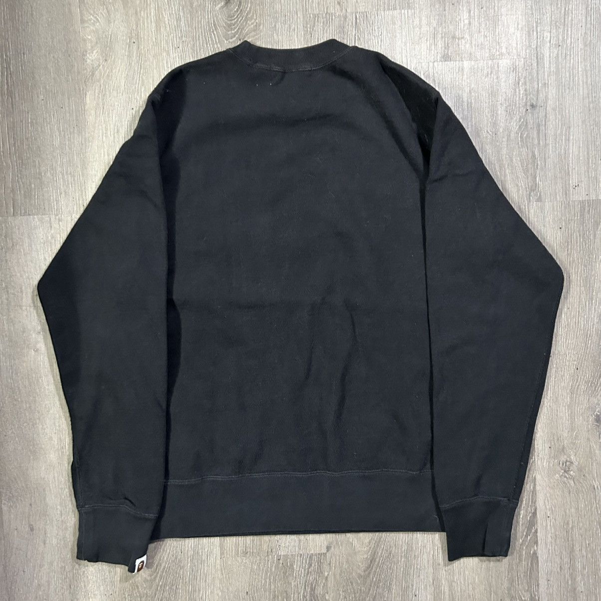 Bape BAPE Embroidered Shark Black Sweatshirt Size US M / EU 48-50 / 2 - 4 Thumbnail
