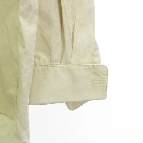 Comme des Garcons Homme Shirt Dress Cuff-type Long Sleeve Cotton Button Yellow Beige Size US L / EU 52-54 / 3 - 5 Thumbnail