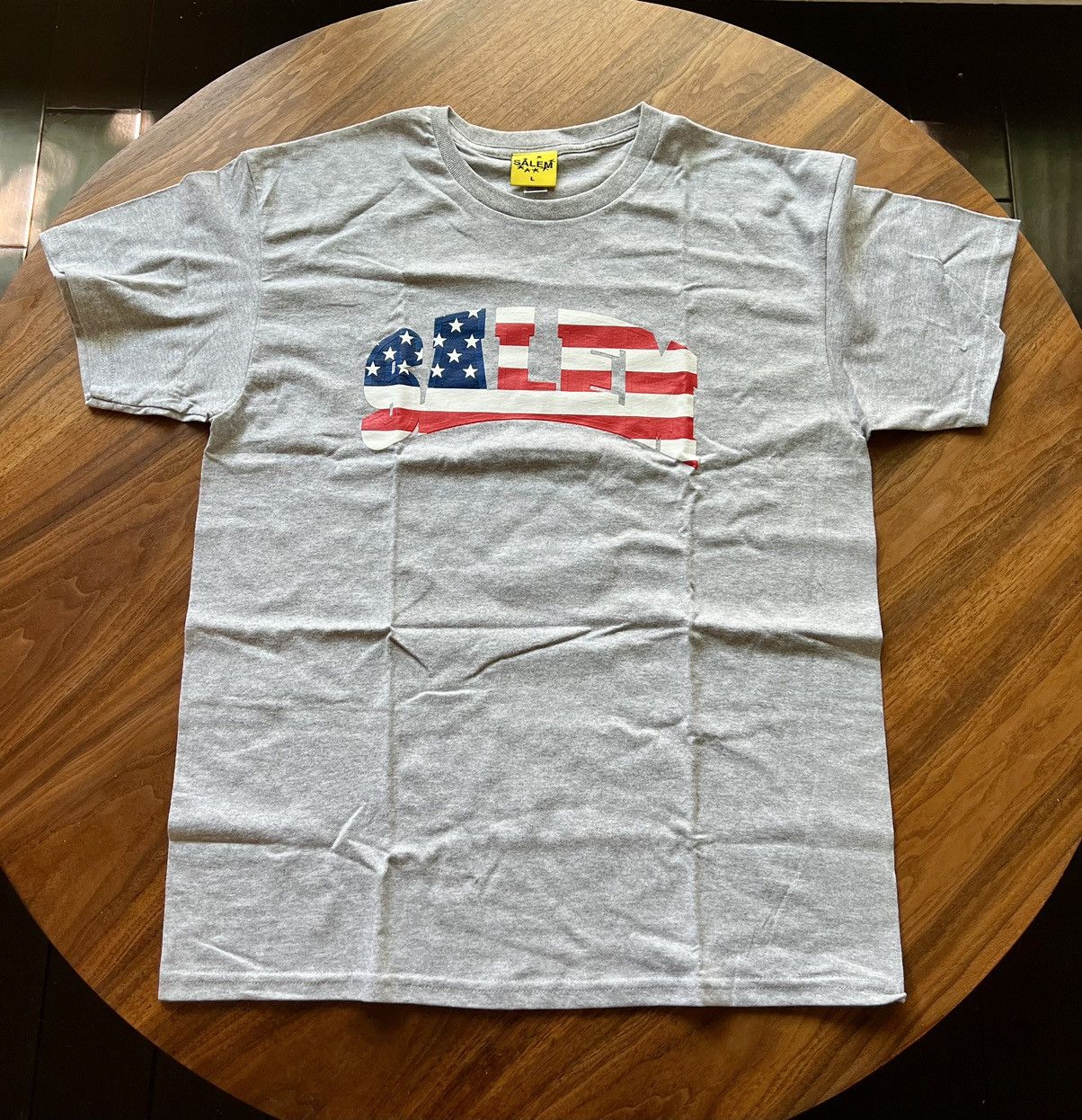 Drain Gang Salem S4LEM American Flag Tee | Grailed