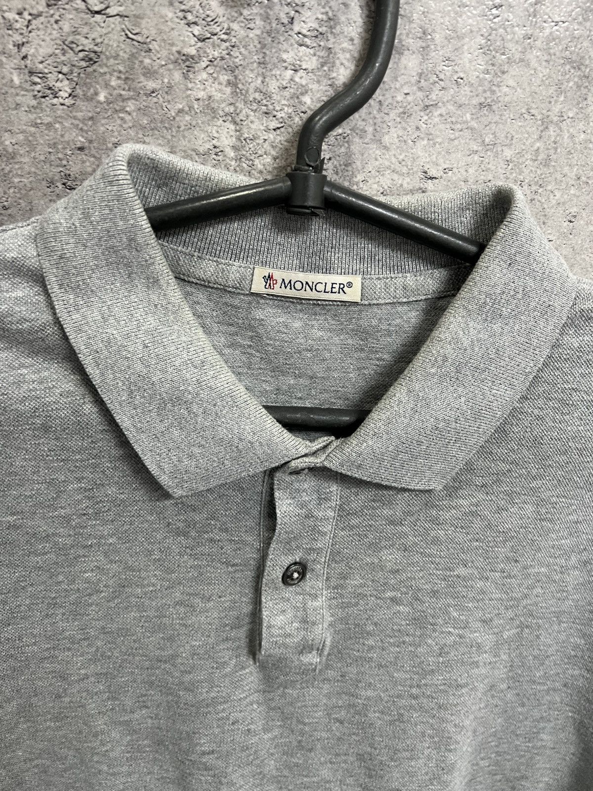 Moncler Moncler Polo Tee Size XL Size US L / EU 52-54 / 3 - 3 Thumbnail