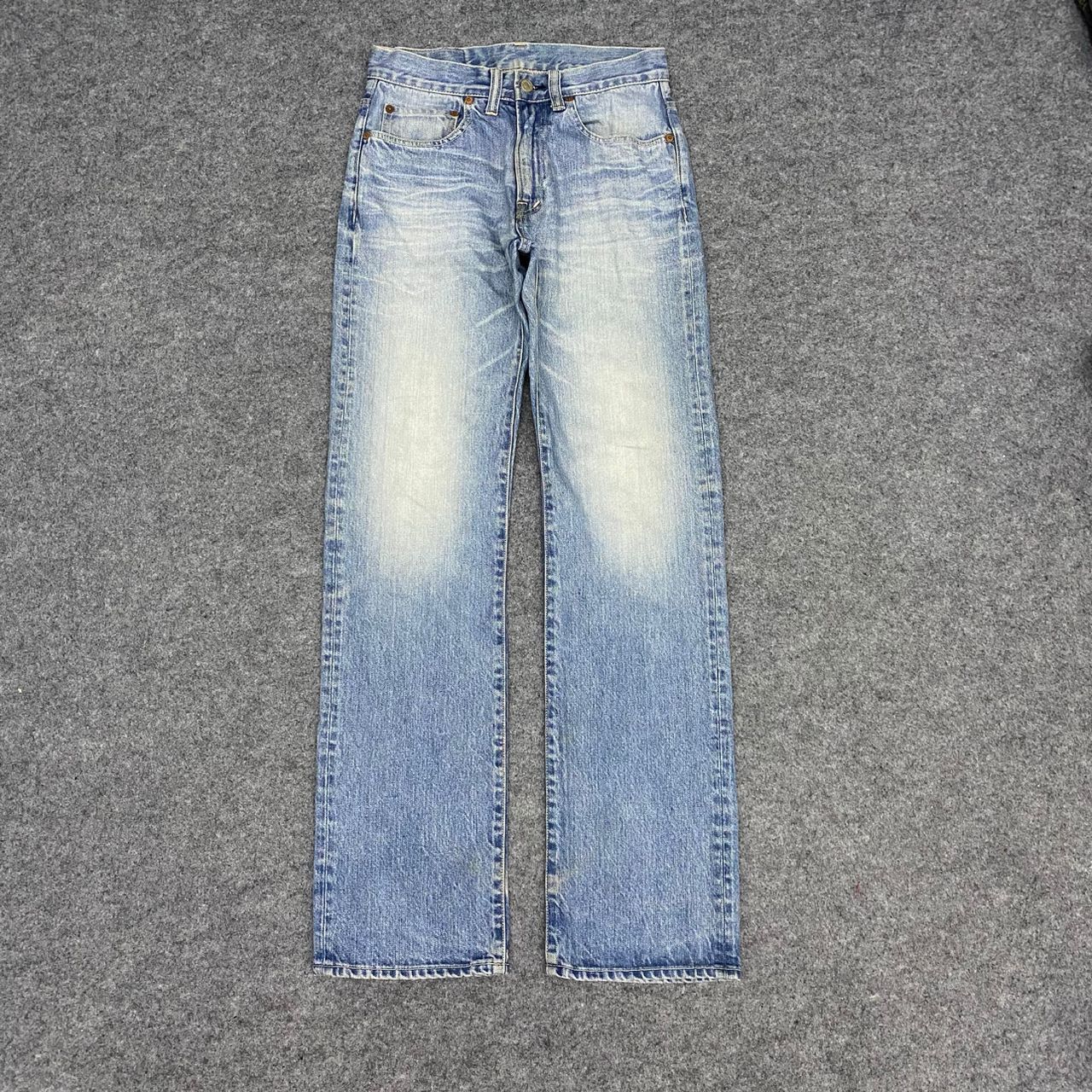 Blue Blue Japan 💥Best Offer💥Vintage Blue Blue Japan Distressed Denim Size US 28 / EU 44 - 1 Thumbnail