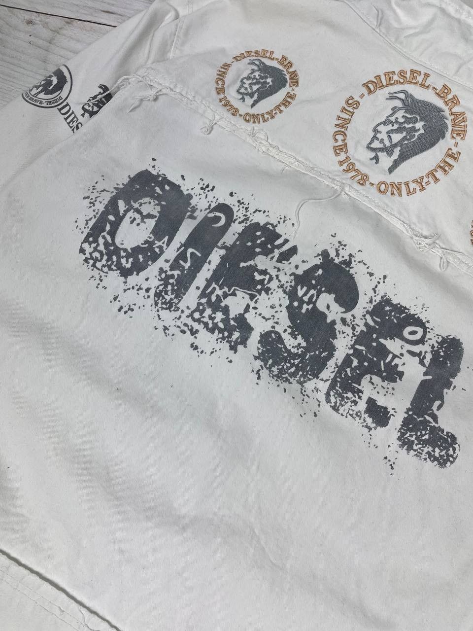 Diesel Vintage Diesel Denim Jacket Big Logo Y2K Japan Size US S / EU 44-46 / 1 - 20 Thumbnail