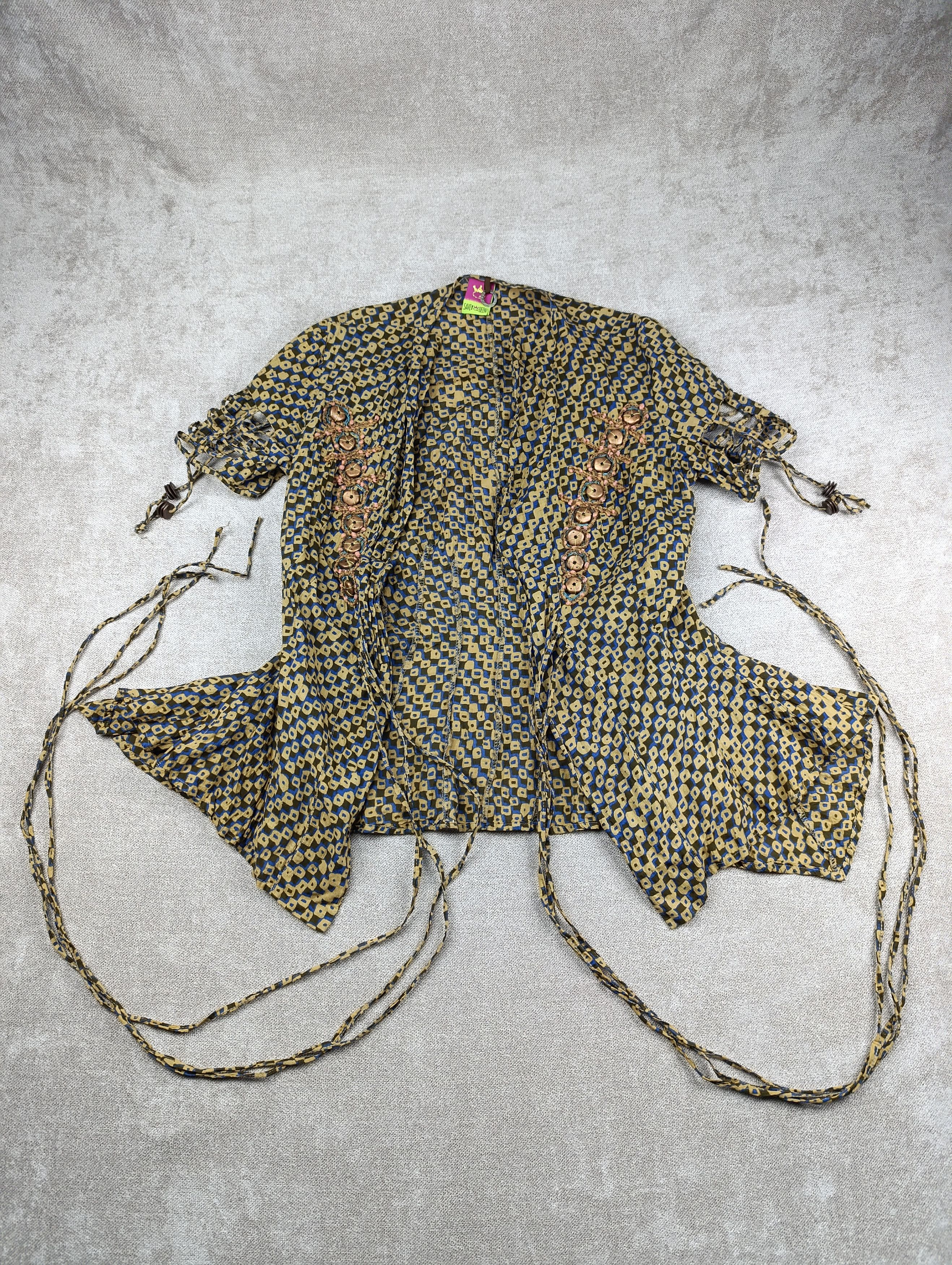 Other SAVE THE QUEEN WOMENS AVANT-GARDE BLOUSE TUNIC Size XL / US 12-14 / IT 48-50 - 1 Thumbnail