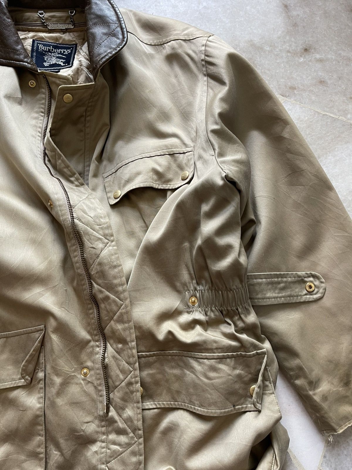 Burberry Vintage Burberry Jacket Size US L / EU 52-54 / 3 - 9 Thumbnail