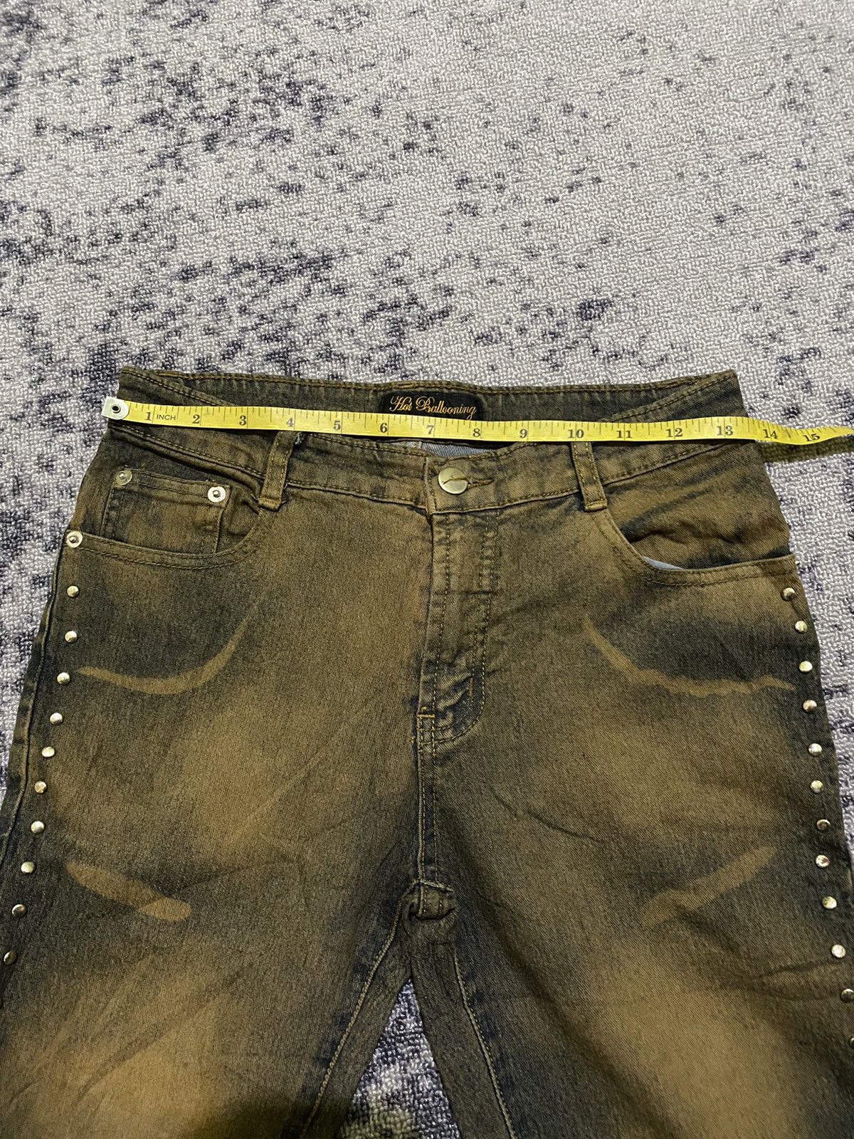 Hysteric Glamour Y2k Hat Balboning ifsixwasnine style bootcut jeans Size US 27 - 9 Thumbnail