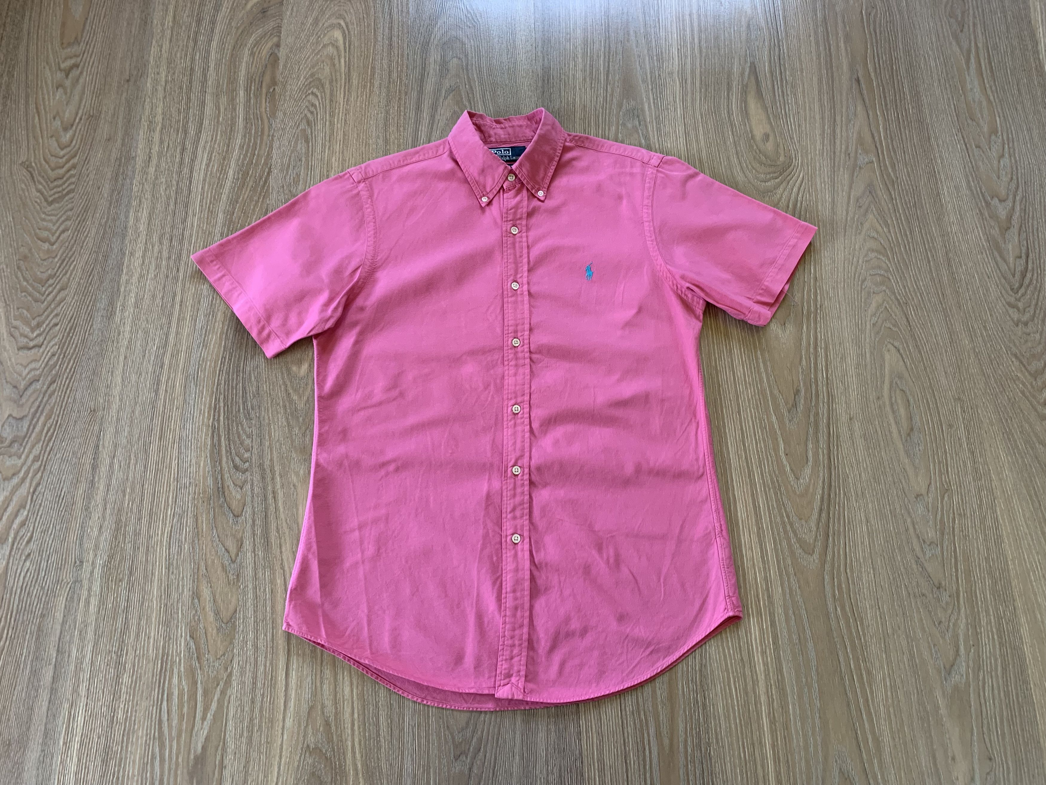 Polo Ralph Lauren × Ralph Lauren Polo Ralph Lauren Pink Button Up Shirt Size US M / EU 48-50 / 2 - 1 Thumbnail