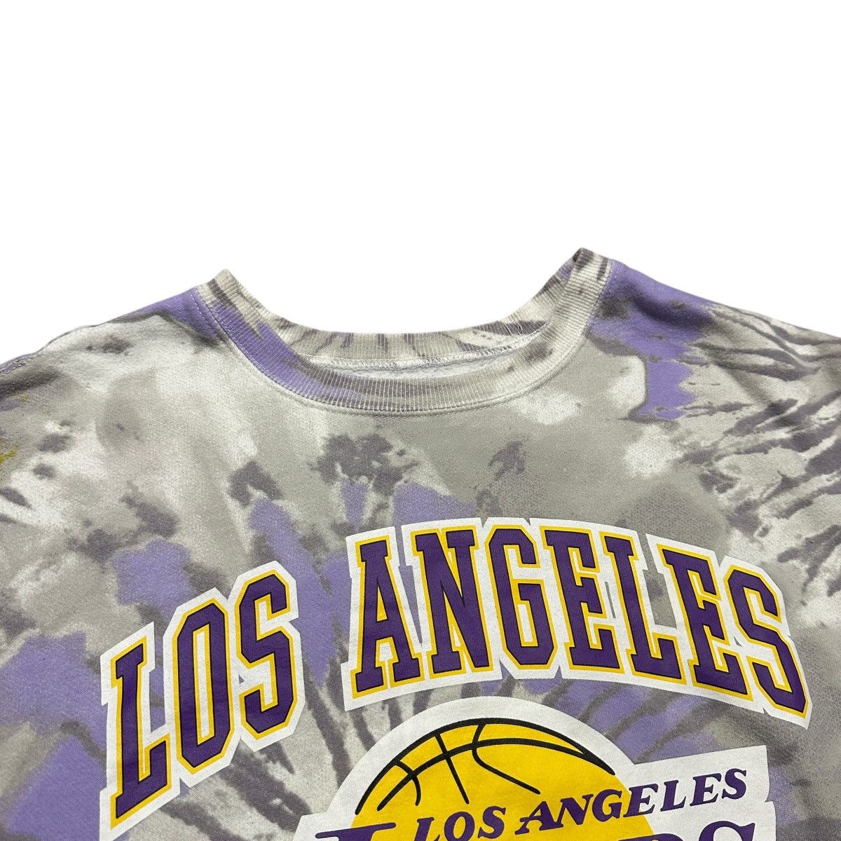 NBA Women’s Y2K Los Angeles Lakers Tie Dye Sweatshirt Size L / US 10 / IT 46 - 3 Thumbnail