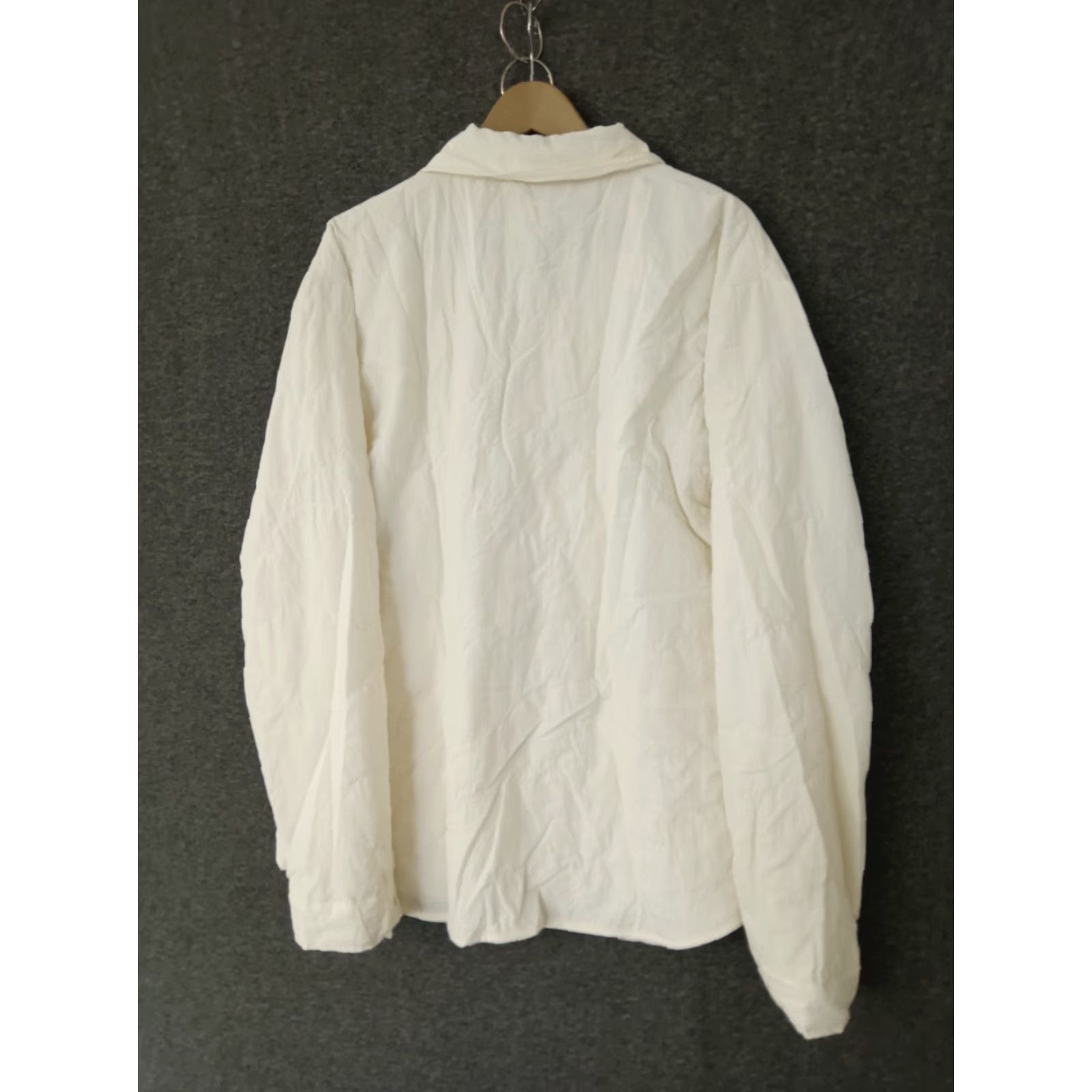 Vintage Stylus x LaDarius Campbell Men's Jacket PUFF Ivory Pockets Size US L / EU 52-54 / 3 - 2 Thumbnail