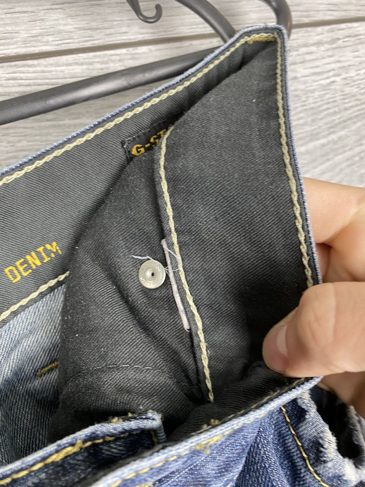G-Star Mens Vintage G-Star J-Cut Avant Garde Jeans Size US 34 / EU 50 - 9 Thumbnail