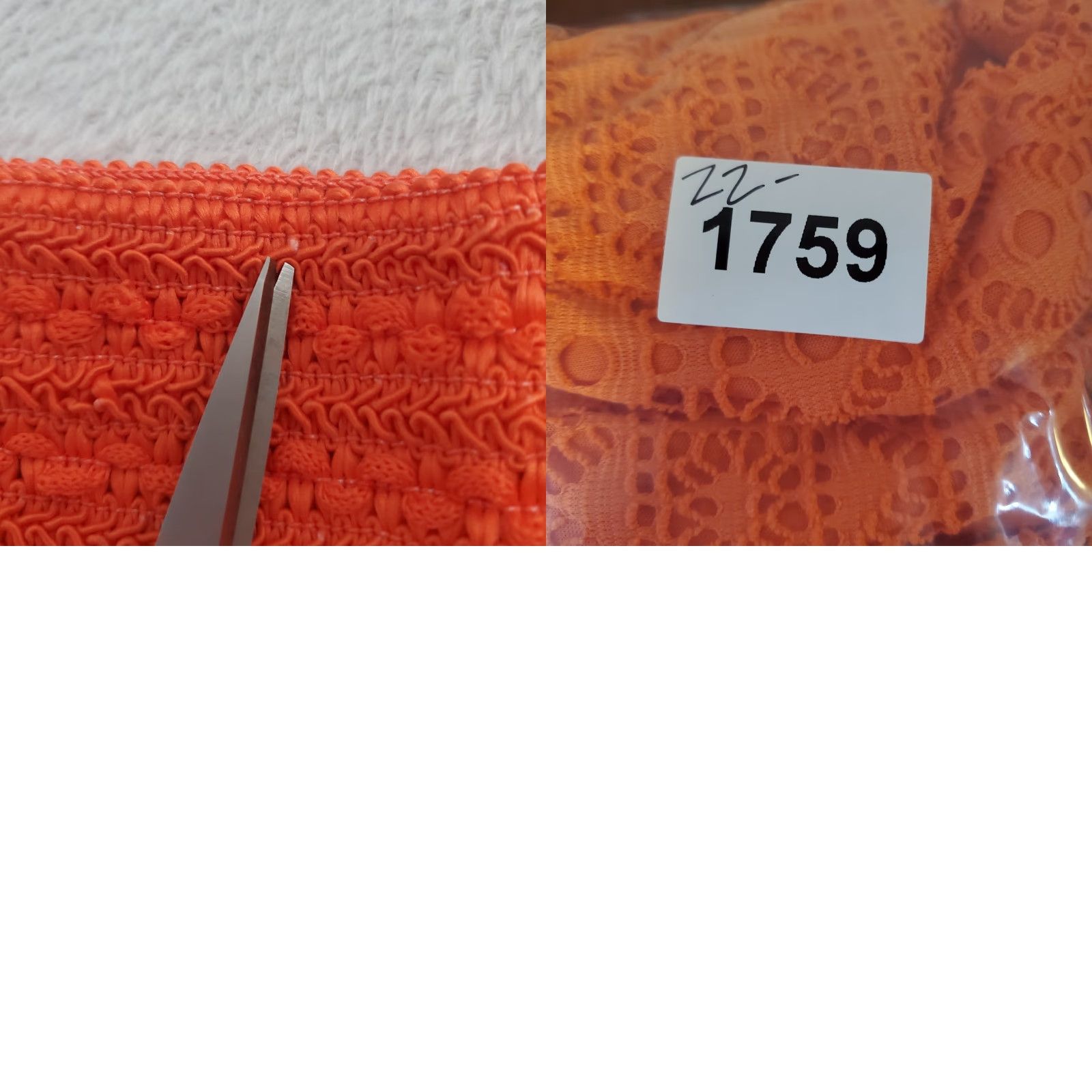 Vintage VINTAGE Me 2 Magic Maxi Skirt Women M Orange Eyelet Lace Overlay Elastic Waist Boho Size 32" / US 10 / IT 46 - 9 Thumbnail