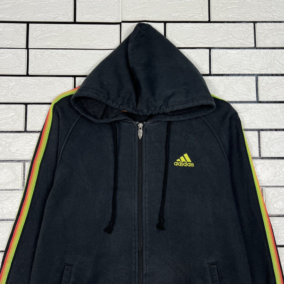 Adidas Y2k Vintage ADIDAS Embroidery Logo Zipper Hoodies #4046-C184 Size US L / EU 52-54 / 3 - 2 Thumbnail