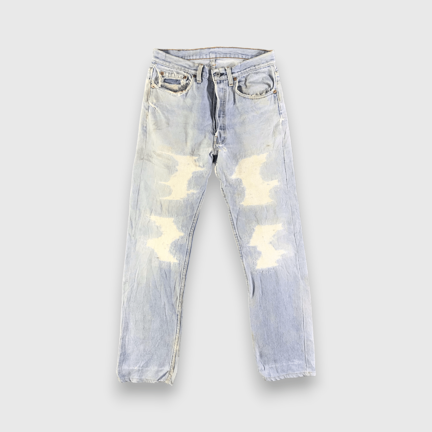 Levi's Vintage Light Wash Levis 501 Jeans-J4611 Size US 30 / EU 46 - 1 Thumbnail