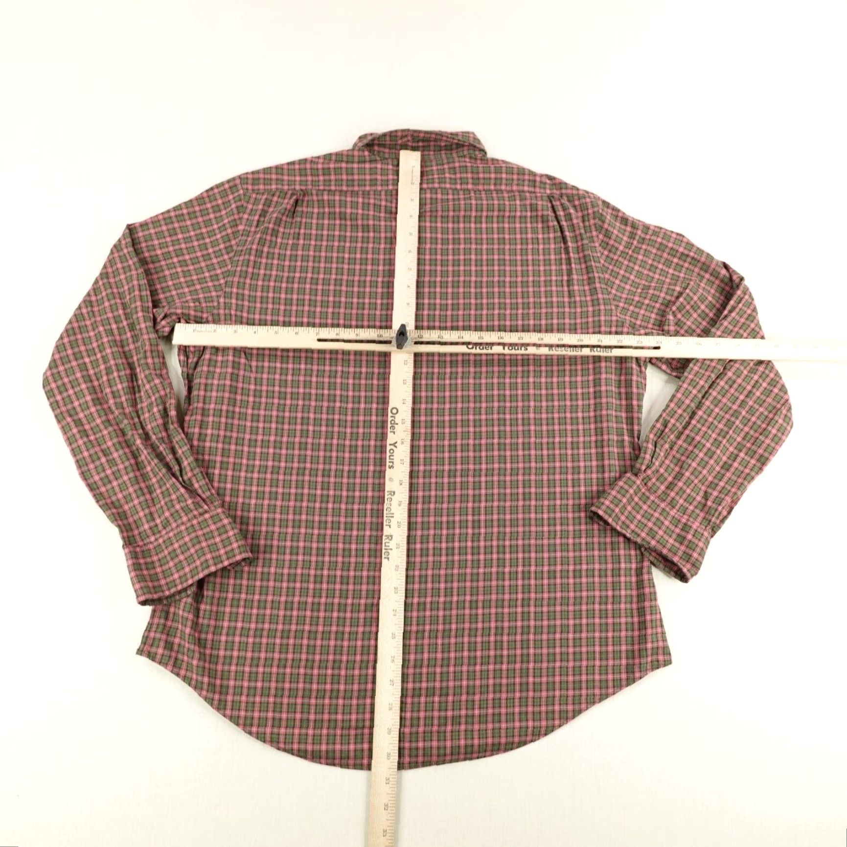 Polo Ralph Lauren Polo Ralph Lauren Shirt Mens Large Green Red Tartan Plaid Check Button Up Twill Size US L / EU 52-54 / 3 - 4 Thumbnail