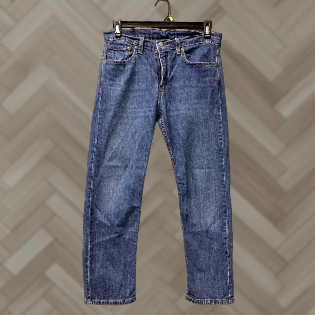 Levi's Levi's 502 Jeans 32x30 Denim Straight Fit Men Blue Classic Casual, 5-Pocket, Mid-Rise Size US 32 / EU 48 - 1 Thumbnail