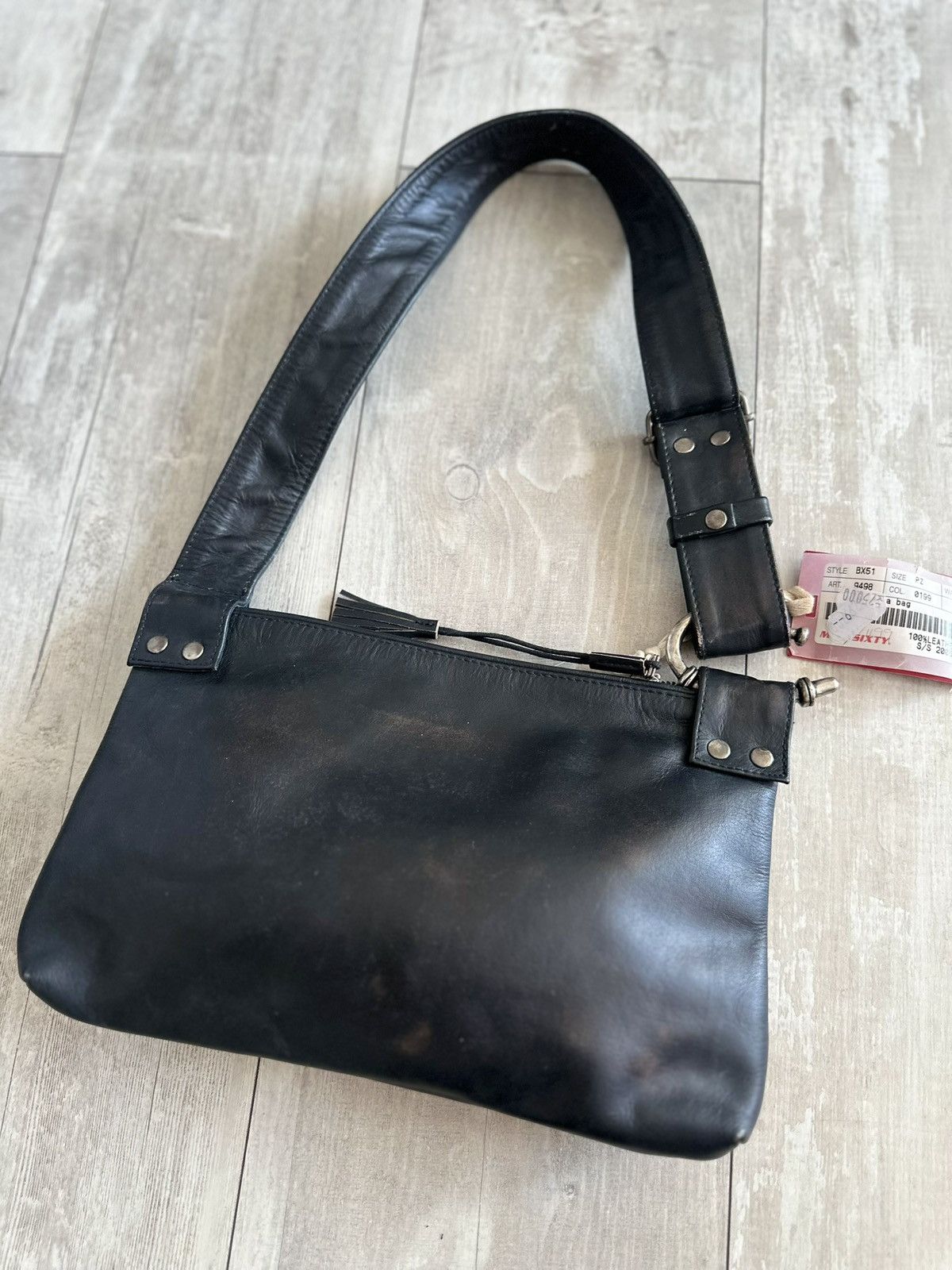 Miss Sixty Miss sixty archive leather bag cyber studs avant garde swag Size ONE SIZE - 8 Thumbnail