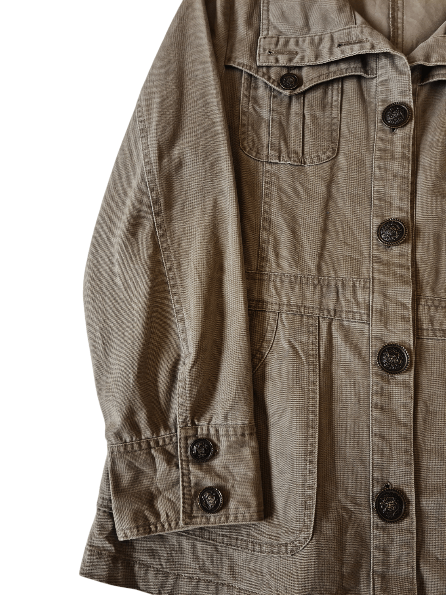 Japanese Brand × Vintage Vtg Plymtone Chore Jacket Button Pocket Size US M / EU 48-50 / 2 - 5 Thumbnail