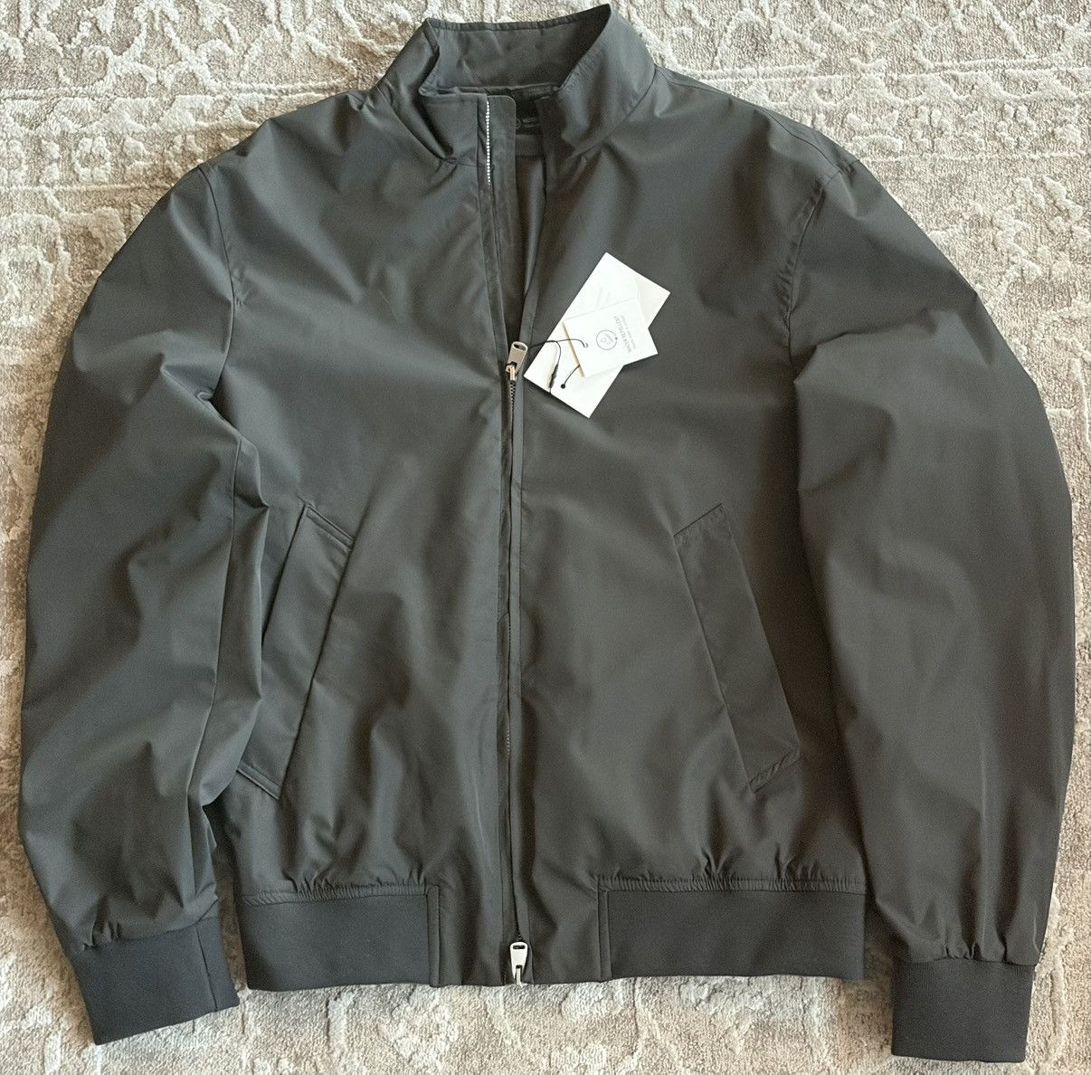 Zara Zara Water-Repellent Zip-Up Jacket – Dark Grey – Like New Size US S / EU 44-46 / 1 - 1 Thumbnail