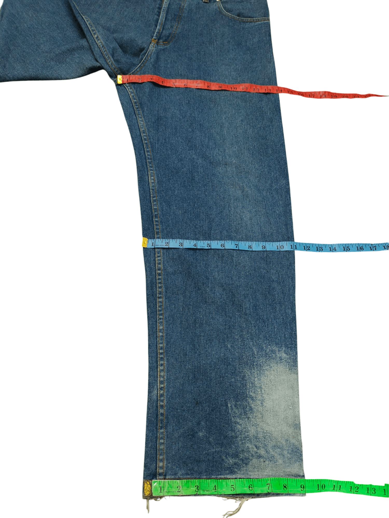 Pelle Pelle Vintage 90s Shaft Skateboards Distress Faded Baggy Jeans Size US 38 / EU 54 - 16 Thumbnail