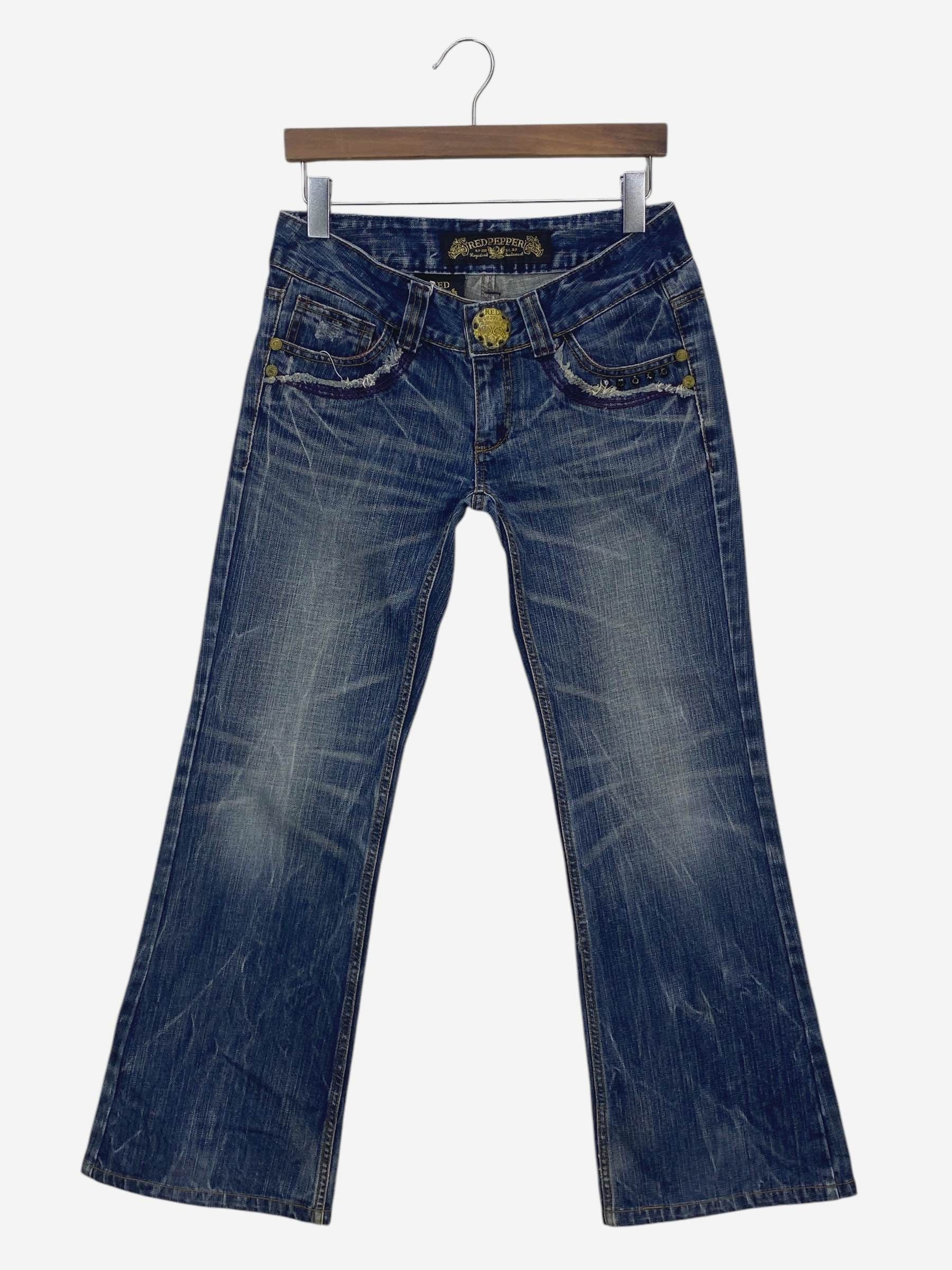 Japanese Brand Red Pepper Denim Bootcut Jeans Japanese Jeans Size 28" / US 6 / IT 42 - 2 Thumbnail