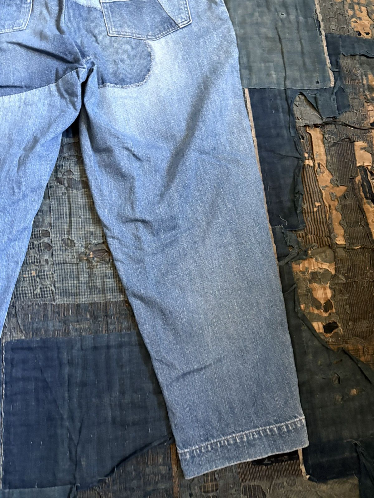 Kapital Kountry Kapital patchwork denim Dakota pants Size US 30 / EU 46 - 10 Thumbnail