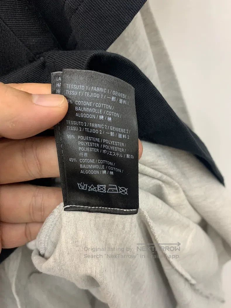 Balenciaga Balenciaga Black and Gray Color Blocked Short Sleeve, XXS Size US XXS / EU 40 - 8 Thumbnail