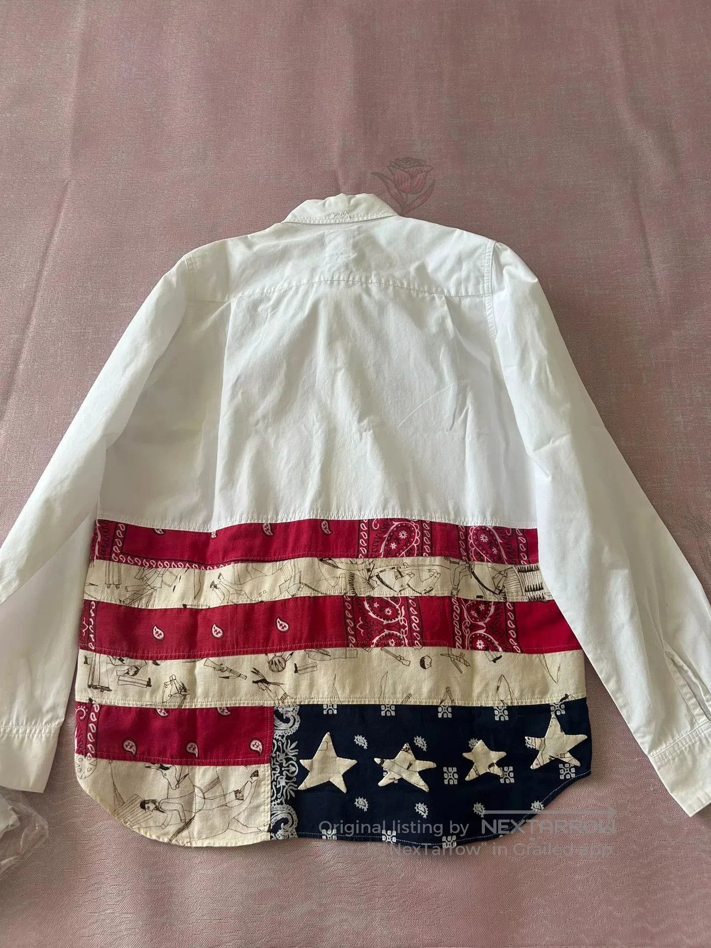 Visvim Visvim 18SS Flag Print Shirt. Size US S / EU 44-46 / 1 - 2 Thumbnail