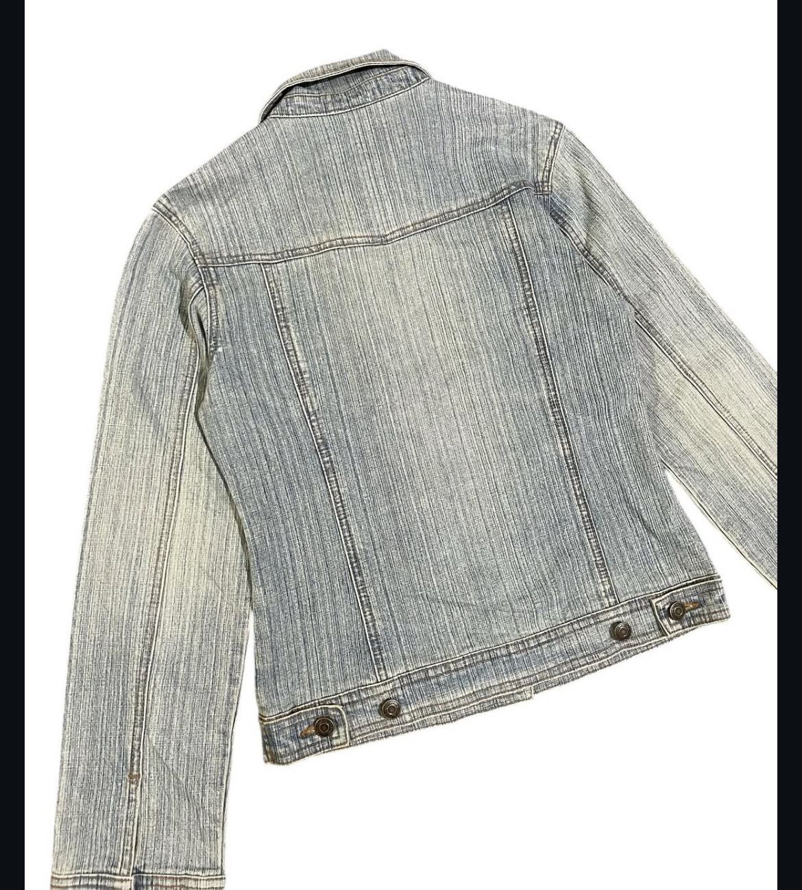 GOA 2000s G.o.a Japanese Trucker Wash Jeans Jacket y2k Lgb Size US M / EU 48-50 / 2 - 4 Thumbnail