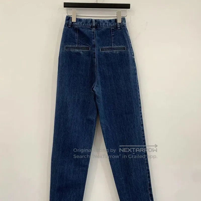 Chanel Chanel Blue Denim Women's Pants . Size 23" - 3 Thumbnail