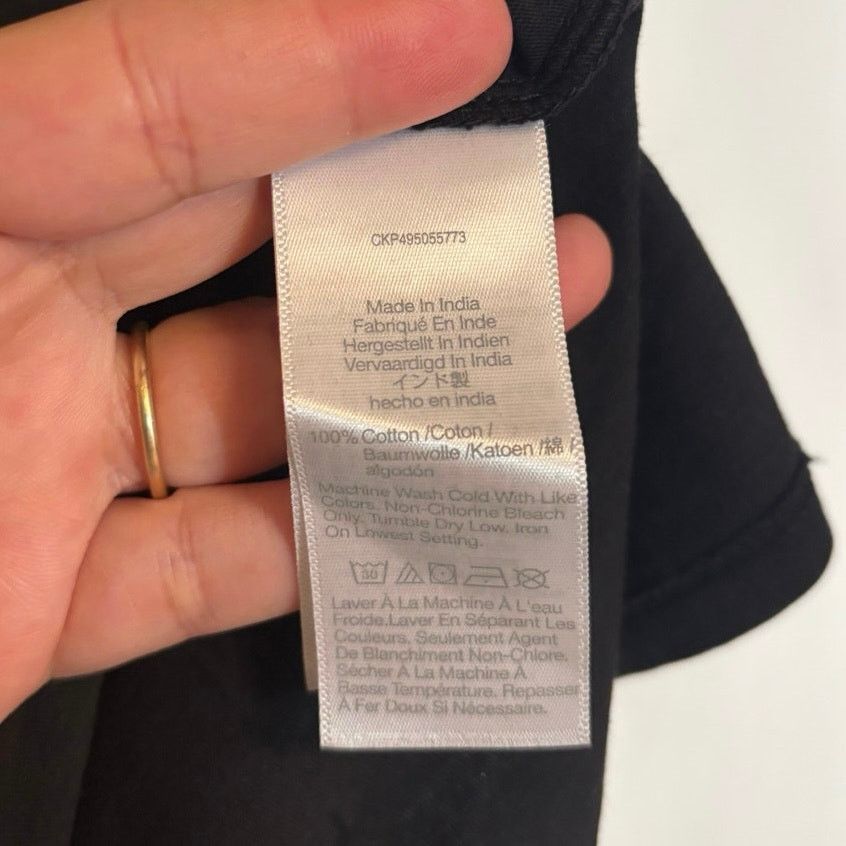 Madewell NWT Madewell Essential Slim Tee Lightweight Cotton Black XS Size XS / US 0-2 / IT 36-38 - 6 Thumbnail