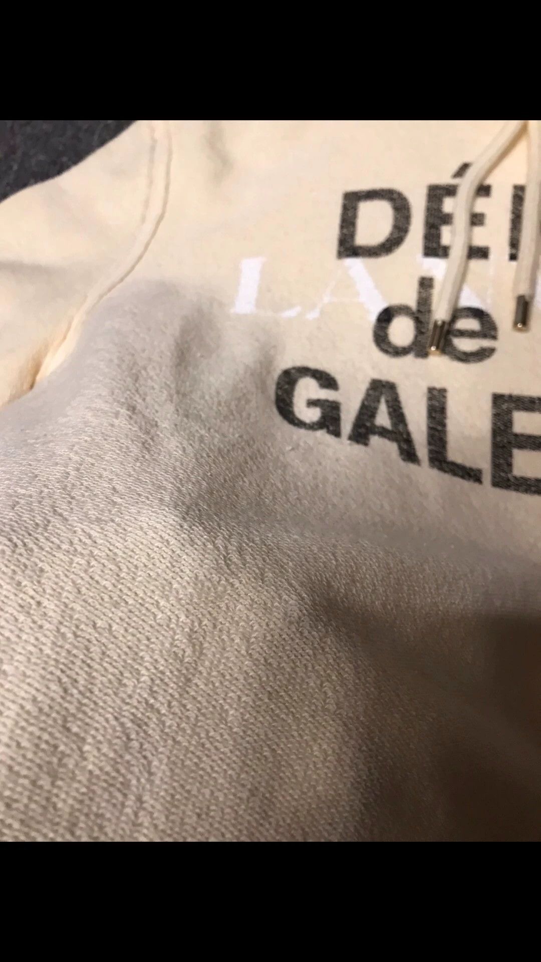 Lanvin Lanvin x GalleryDept Hoodie Reversed Letter U S Size US S / EU 44-46 / 1 - 5 Thumbnail