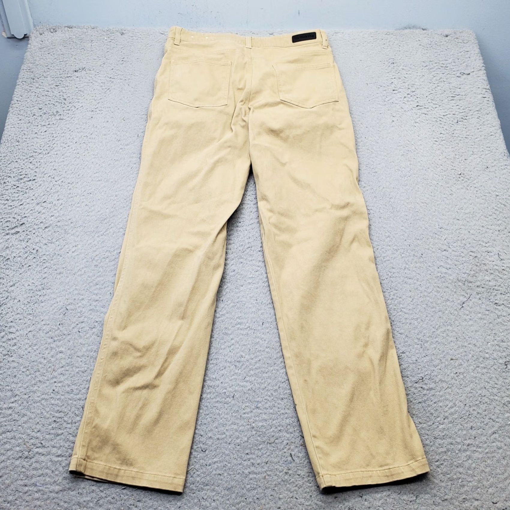 Denime The Black Dog Jeans Mens 30 Brown Denim Stretch Streetwear Straight Outdoor Jeans Mens 30 Brown Denim Stretch Outdoor The Black Dog Women? Size US 30 / EU 46 - 2 Thumbnail