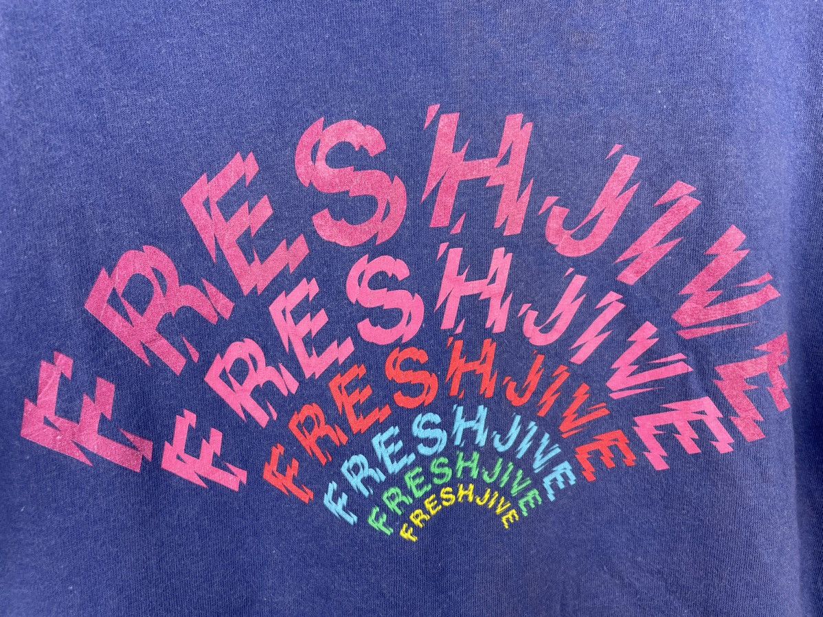 Freshjive Vintage 90s Freshjive skateboard streetwear t shirt Size US L / EU 52-54 / 3 - 4 Thumbnail