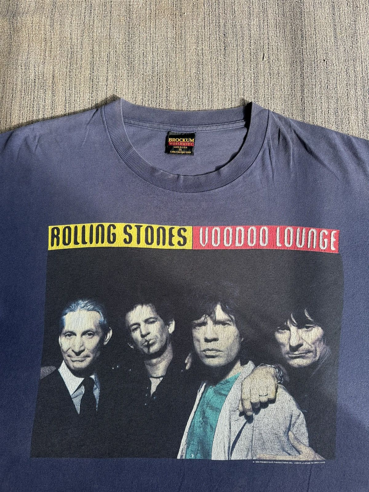 Brockum × The Rolling Stones × Vintage Vintage 90’s The Rolling Stones Voodoo Lounge Budweiser USA Size US XL / EU 56 / 4 - 3 Thumbnail