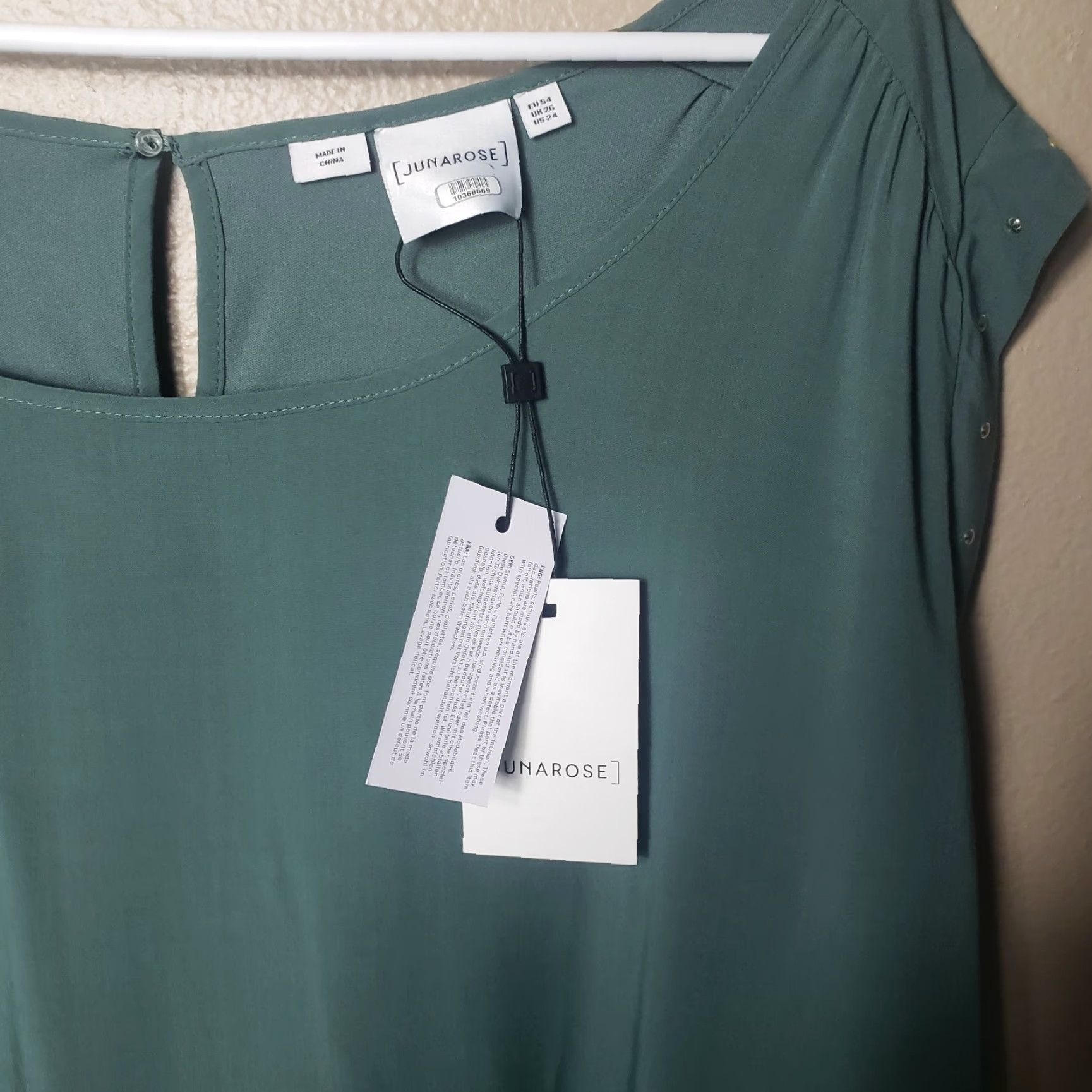 Vintage VINTAGE JUNAROSE Romper Shirt Womens? Size 42" / US 20 - 5 Thumbnail