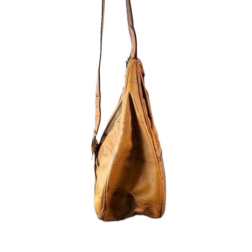 Alviero Martini Alviero Martini 1A Classe Geo Classic Map Leather Sling Bag Size ONE SIZE - 3 Thumbnail