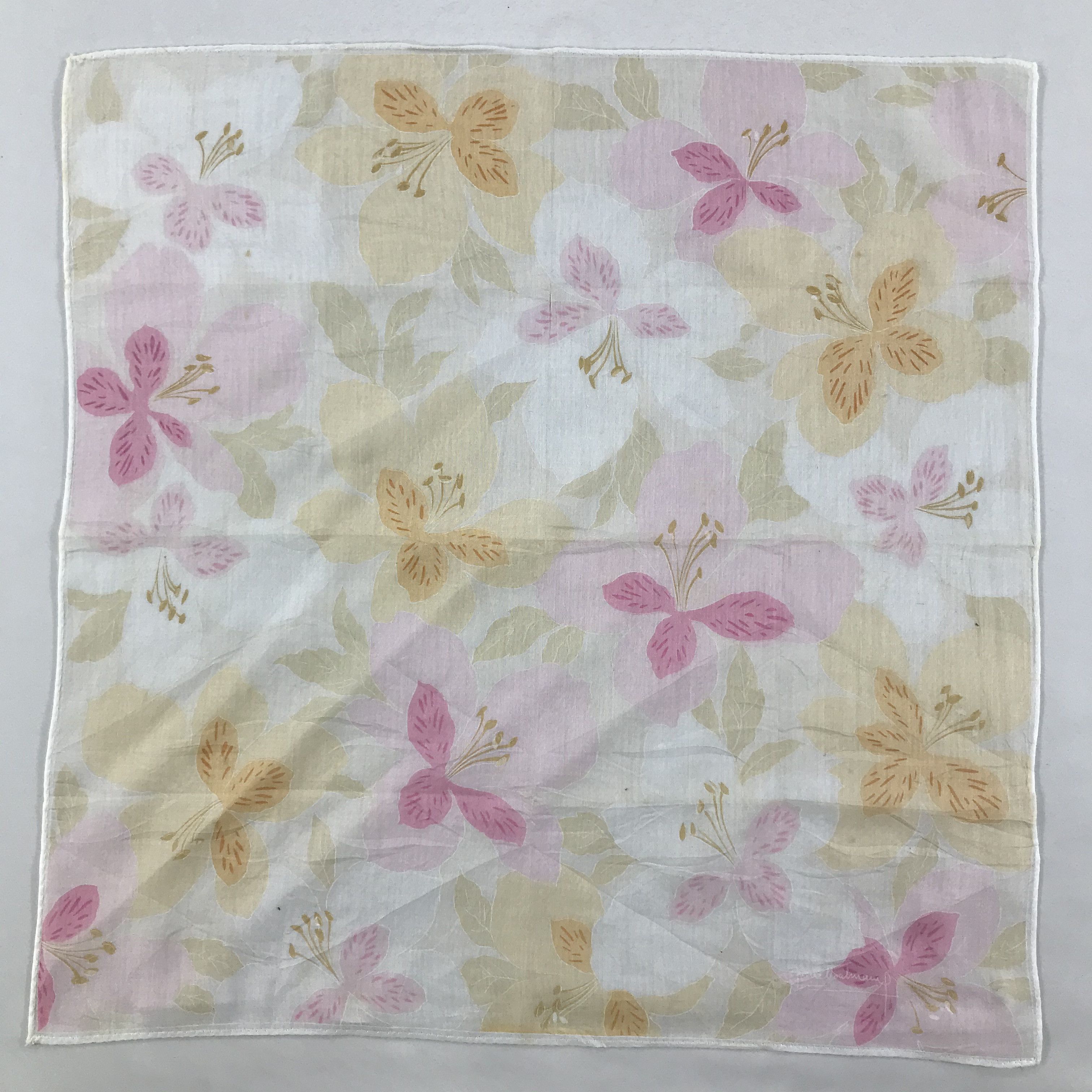 Pierre Balmain × Vintage Pierre Balmain Bandana / Handkerchief / Neckerchief - S1286 Size ONE SIZE - 1 Thumbnail