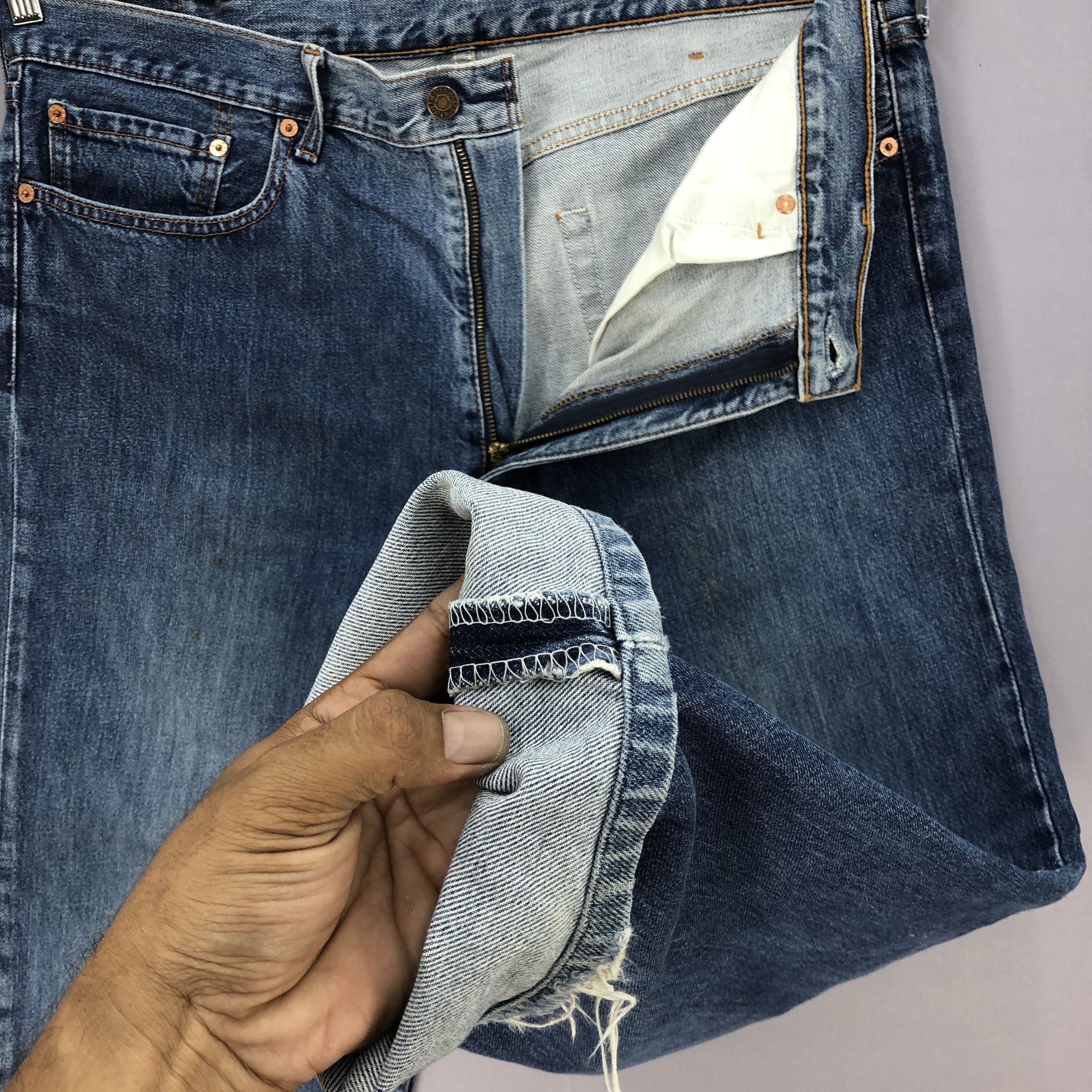 Levi's Vintage Levis Distressed Jeans Levi's 508 Ripped Denim Size US 38 / EU 54 - 7 Thumbnail