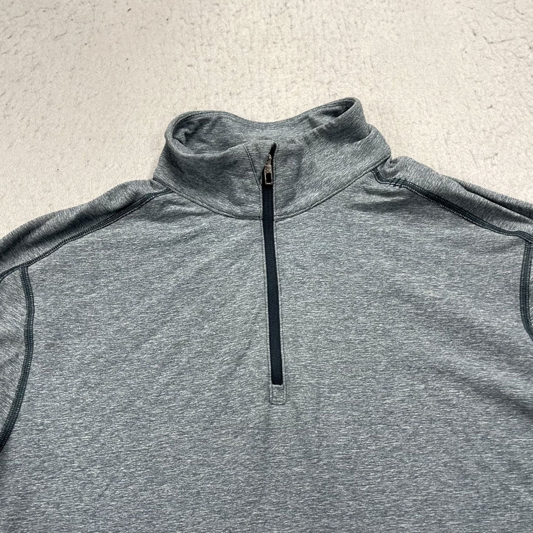 Lululemon Lululemon Jacket Mens Medium Blue Heather Surge Pullover Gym Size US M / EU 48-50 / 2 - 2 Thumbnail