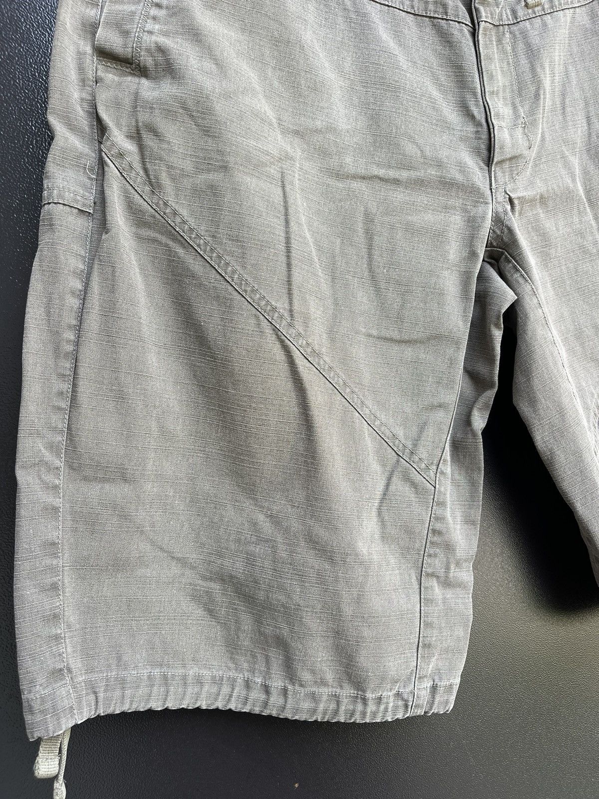 Vintage Nike Cargo Utility Shorts Mens Size L Olive Cotton Pockets Size US 34 / EU 50 - 4 Thumbnail