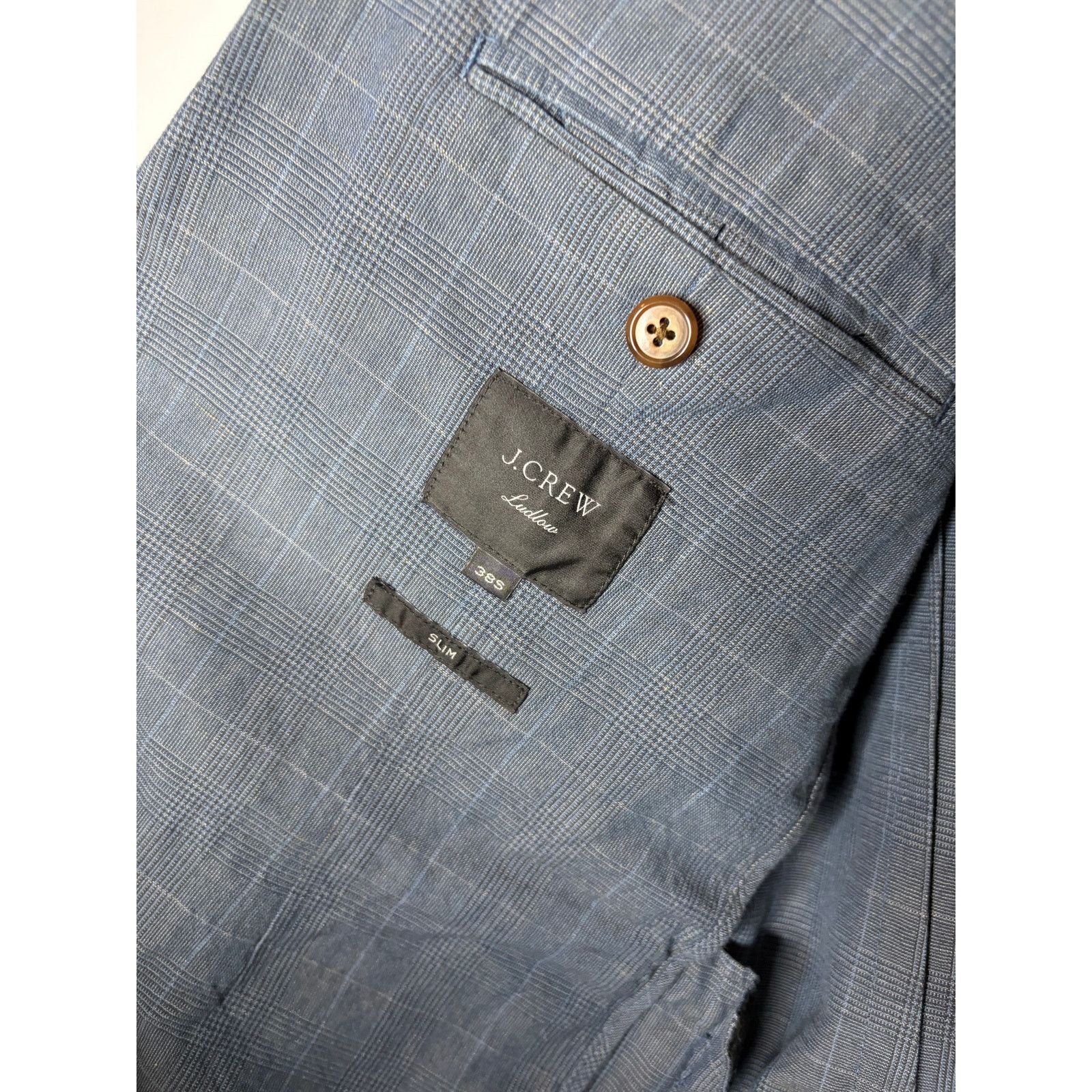 J.Crew J. Crew Ludlow Slim-fit unstructured suit jacket 38S Size 38S - 4 Thumbnail