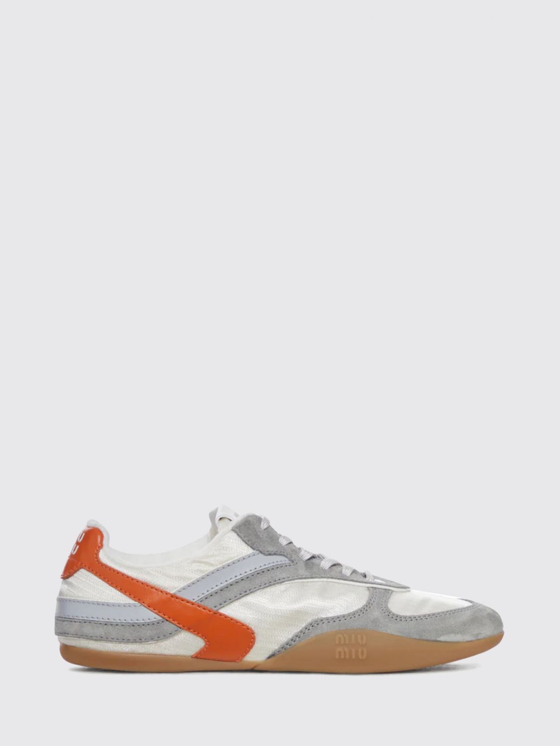 Miu Miu Miu Miu Sneakers Woman Grey Size US 8 / IT 38 - 1 Preview