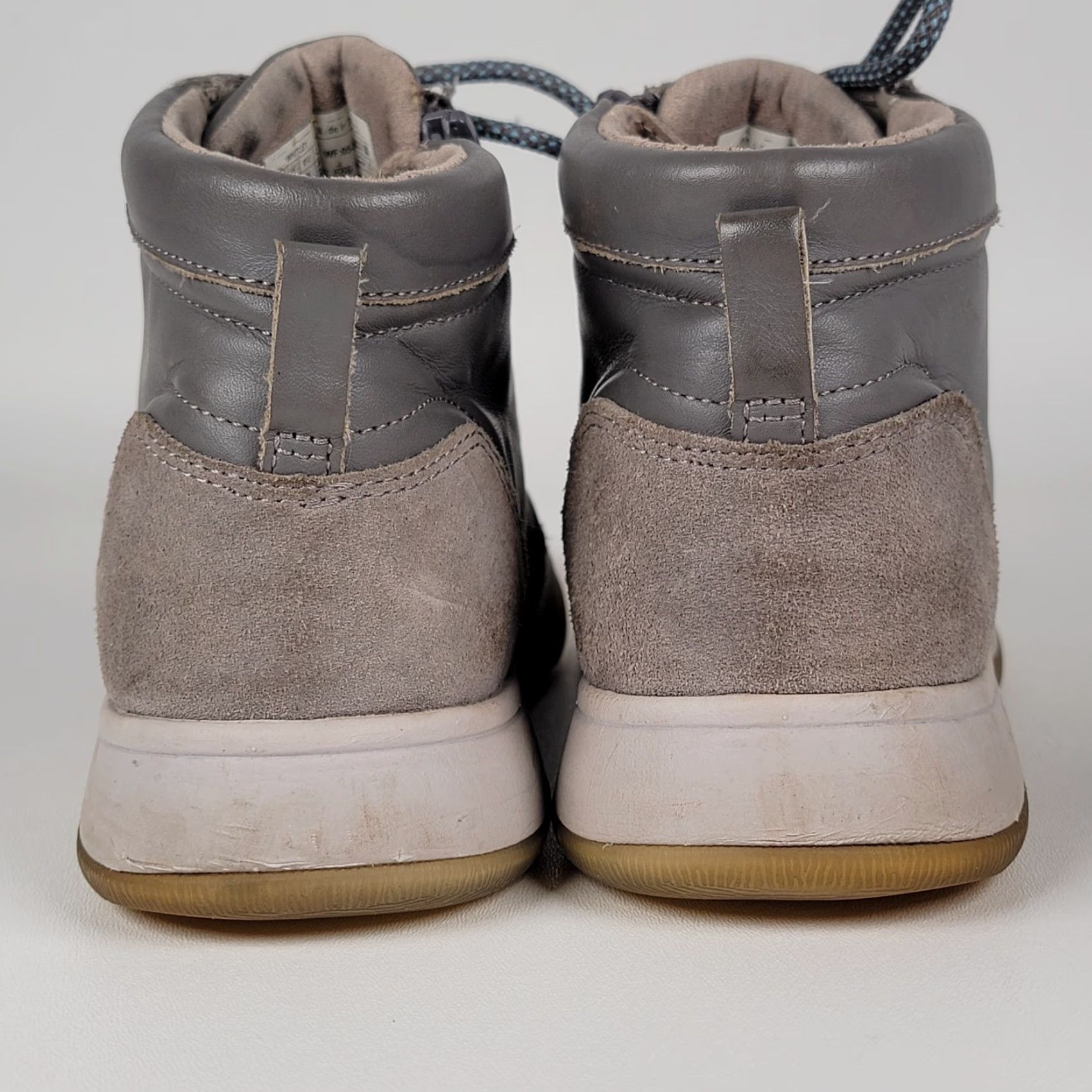 Vionic Vionic Whitley Water Repellent Gray Leather Zip Comfort Boot Women 9 Size US 7 / IT 37 - 7 Thumbnail