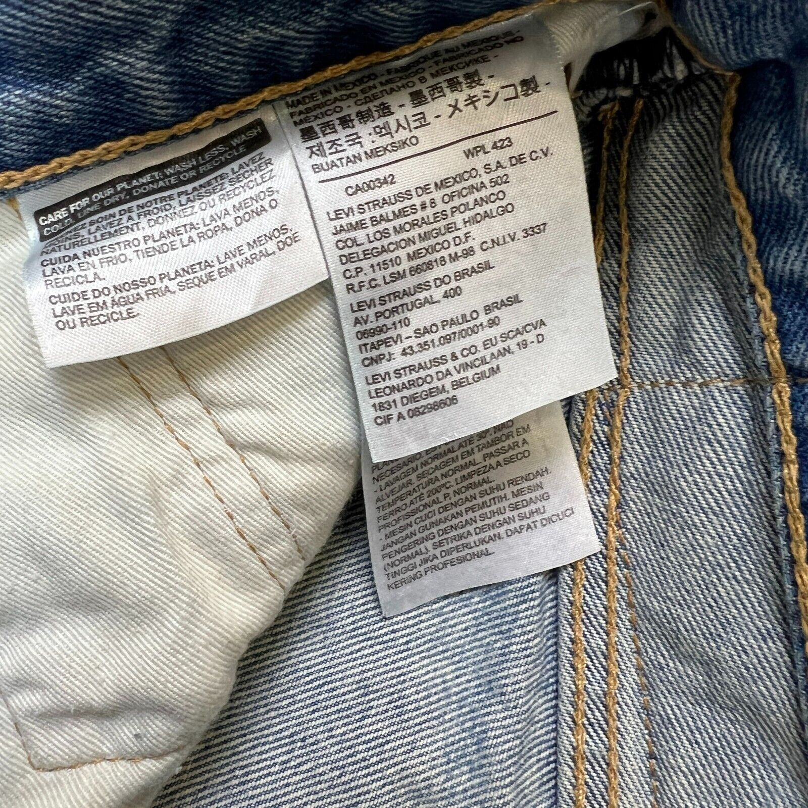 Levi's × Vintage Levi's 511 Jeans 31x30 Slim Fit Fade Distressed Denim Pants Size US 31 - 8 Thumbnail