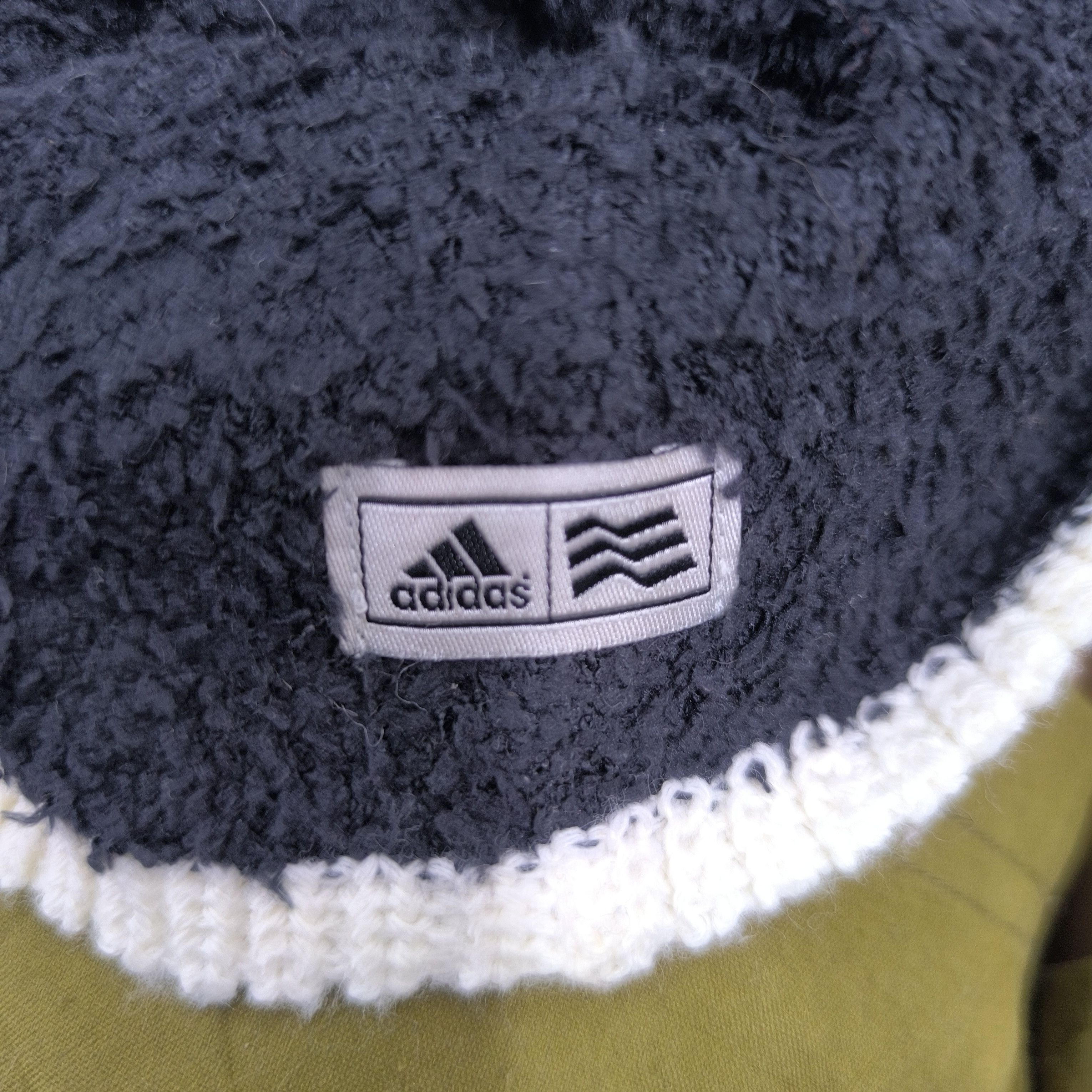 Adidas ✨Vintage adidas flag stripes beanie hat Size ONE SIZE - 3 Thumbnail