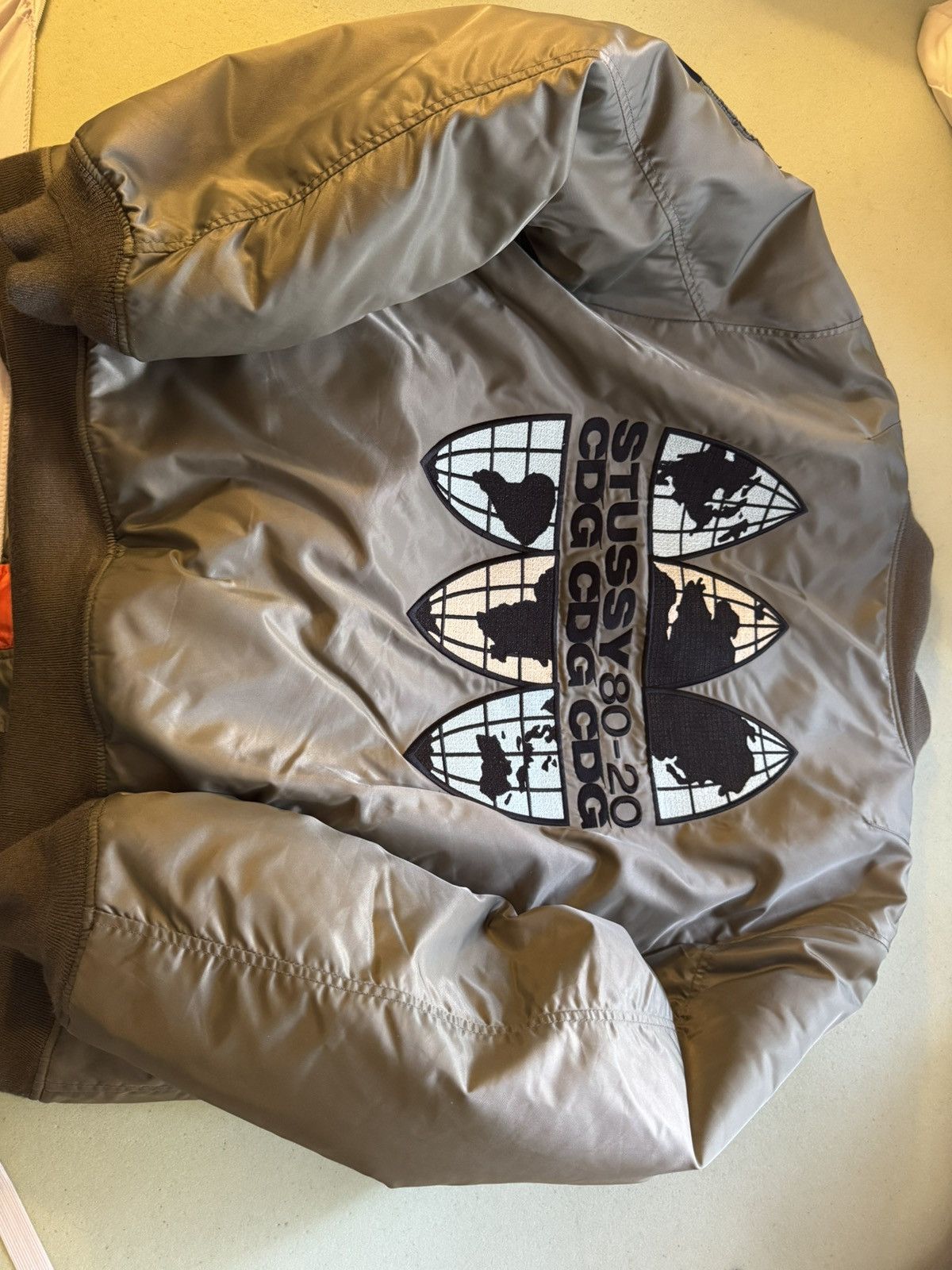 Comme des Garcons × Stussy Stussy x CDG 40th anniversary bomber Size US XXL / EU 58 / 5 - 9 Thumbnail